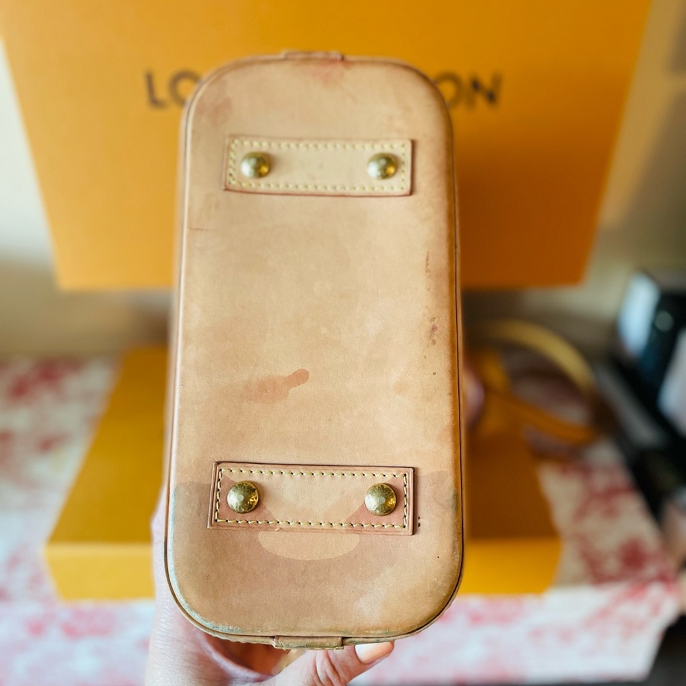 Louis Vuitton Alma Bb brown monogram top handle bag - Picture 11 of 16